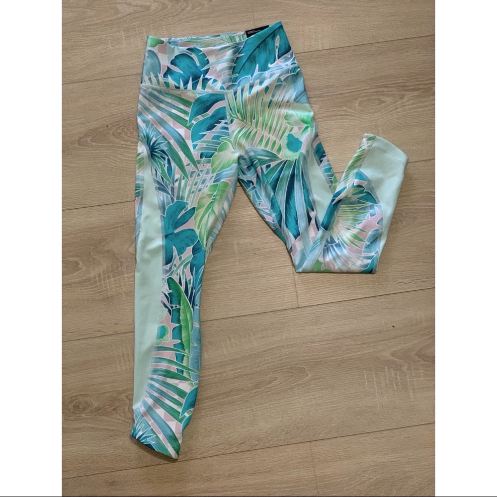 Nike One Spirit Tropical Teal Printed Leggings
